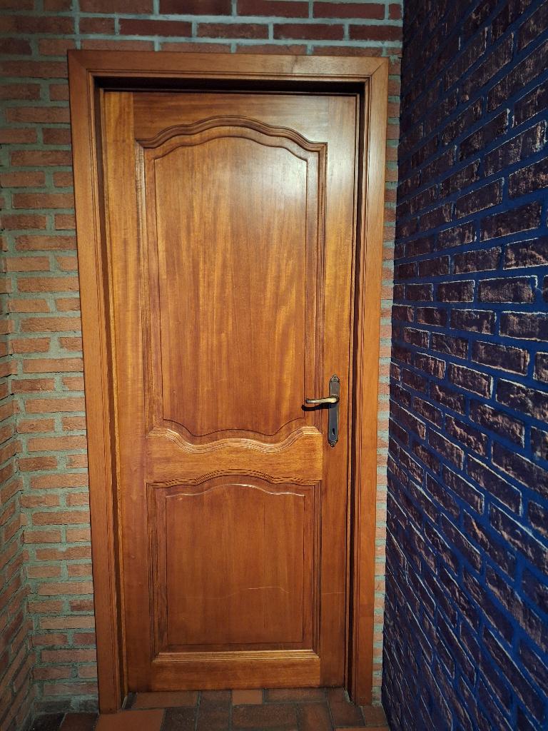 GERESERVEERD - GRATIS - Binnendeuren,7 vol hout en2 met glas, Doe-het-zelf en Bouw, Deuren en Vliegenramen, Ophalen, Gebruikt
