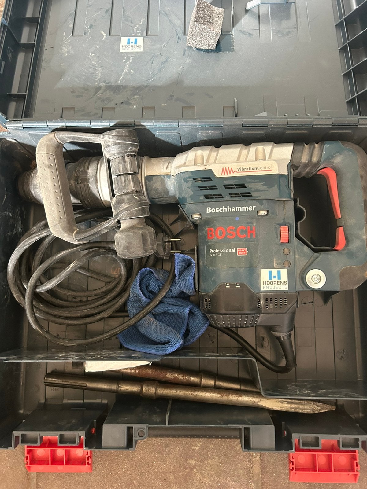 Breekhamer Bosch SDS Max in koffer 8,3j, Doe-het-zelf en Bouw, Bosch, 600 watt of meer, Boor- en/of Breekhamer, Variabele snelheid