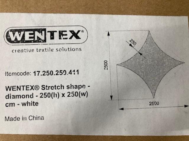 3 x Wentex Stretch Shape Diamond, Enlèvement, Neuf