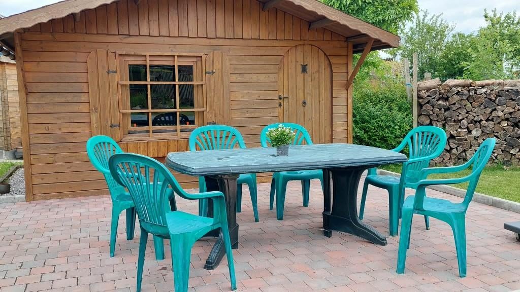 Mobilier de jardin, Jardin & Terrasse, Chaise, Salons de jardin, Synthétique, Enlèvement
