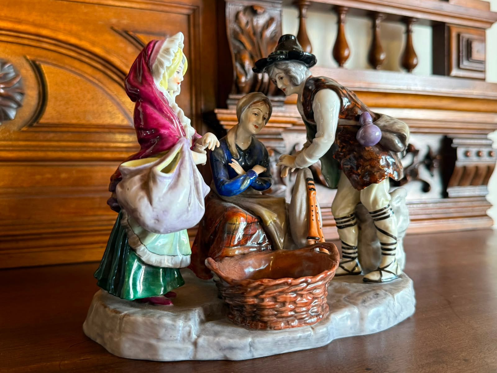 Beeldje porselein, Antiek en Kunst, Ophalen