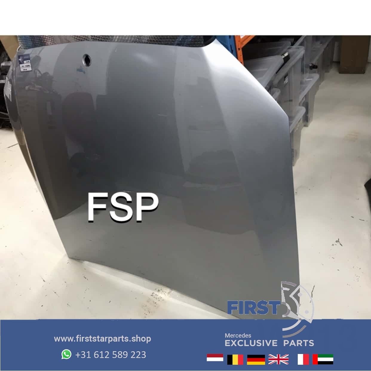 W213 S213 MOTORKAP Mercedes E Klasse 2016-2020 ORIGINEEL, Utilisé, -, Capot moteur, Avant