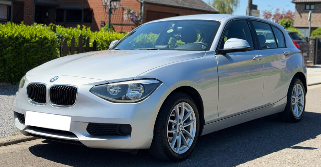BMW 114d, Autos, Achat, Boîte manuelle, Noir, 5 portes