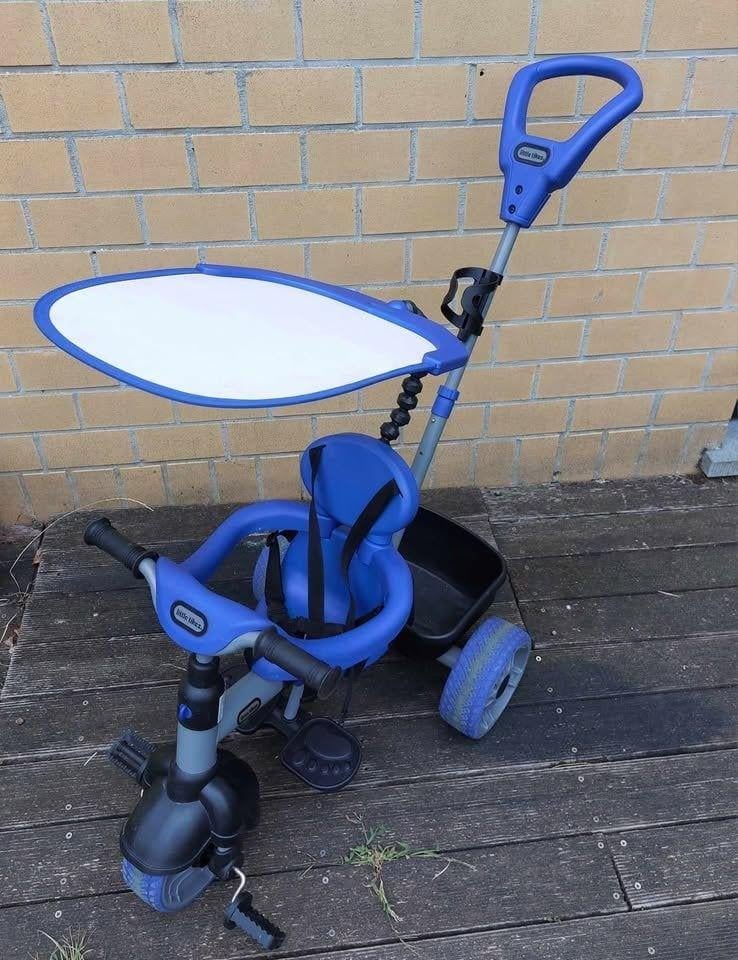 4-in-1 driewieler Little Tikes, Ophalen, Gebruikt, Little tikes, Duwstang