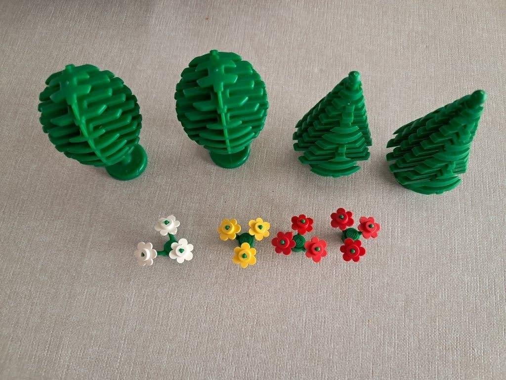 Lego Bomen en bloemen 6305 1980, City, Lego, Ophalen of Verzenden, Zo goed als nieuw