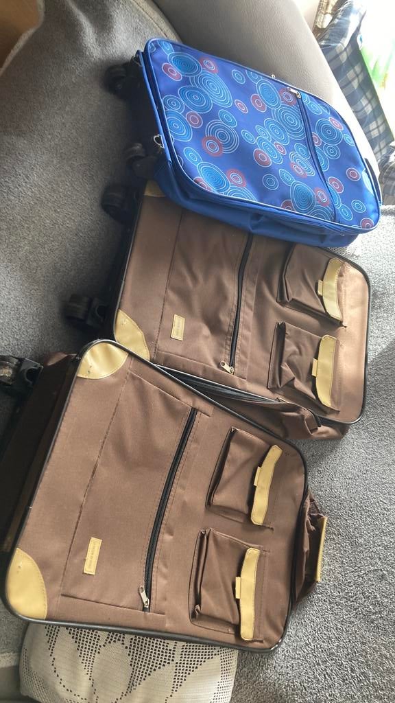 Sacs cabine, 40 tot 60 cm, 30 cm of meer, Gebruikt, Bruin