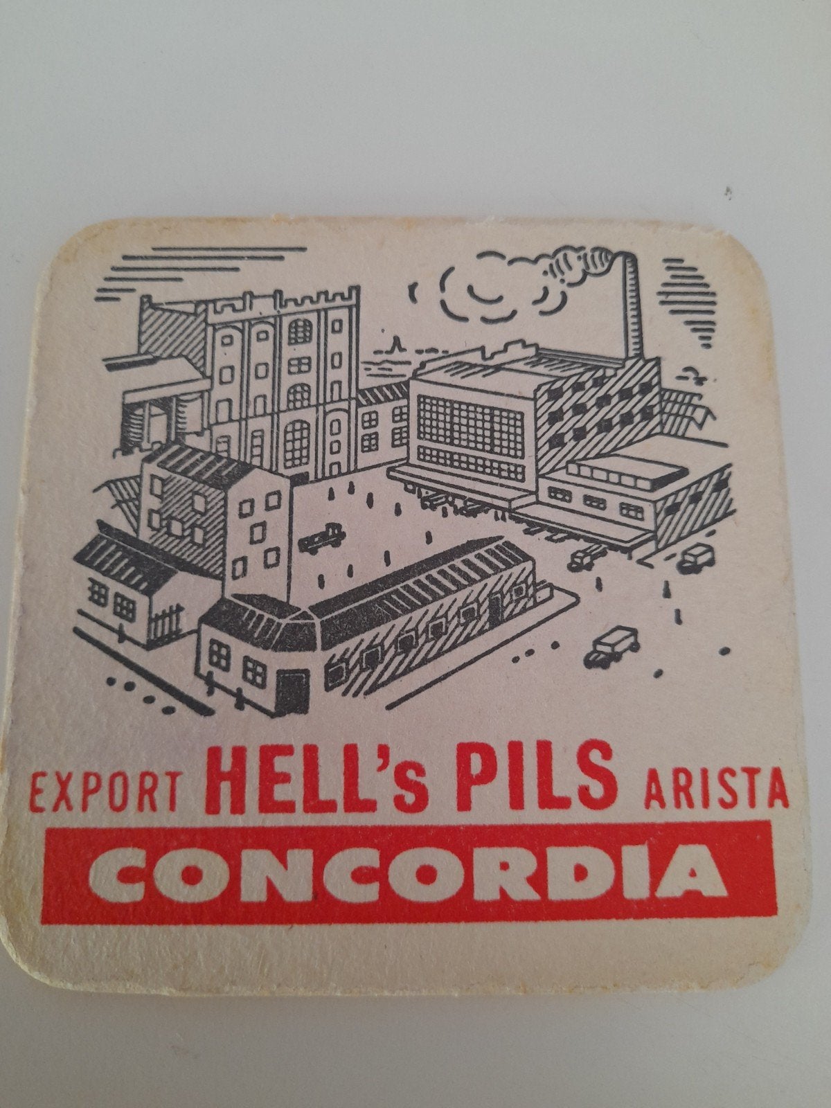 bierviltje brouwerij concordia geraardsbergen, Verzamelen, Ophalen of Verzenden