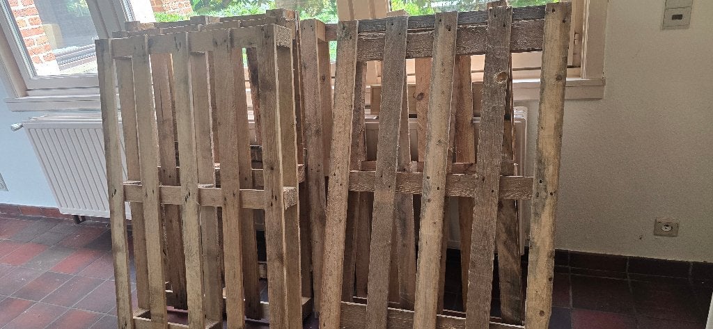 Palletten, Doe-het-zelf en Bouw, Hout en Planken, Ophalen, Gebruikt, Pallet