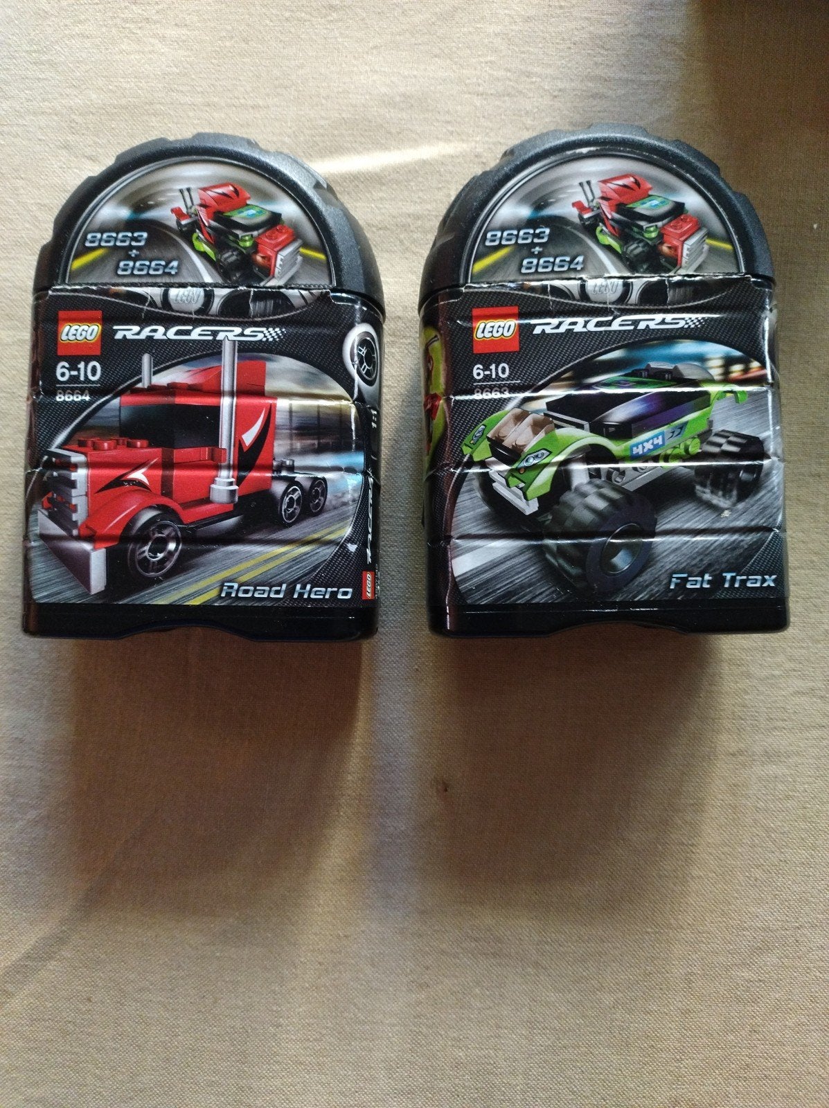 Lego racers 6 -10, Ophalen