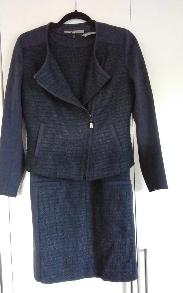 blauw mantelpakje SANDWICH maat 38, Taille 38/40 (M), Comme neuf, Enlèvement, Bleu