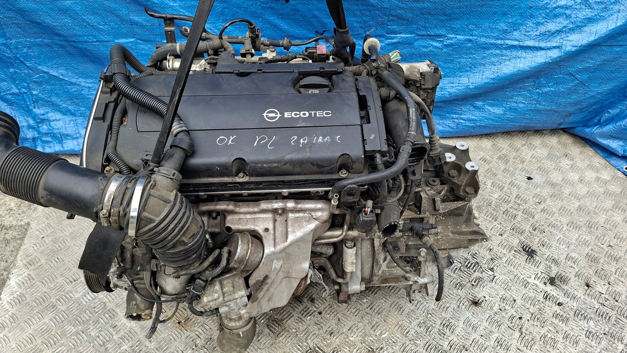 Moteur B16XNT Nu ZAFIRA OPEL, Envoi, Utilisé, Daihatsu