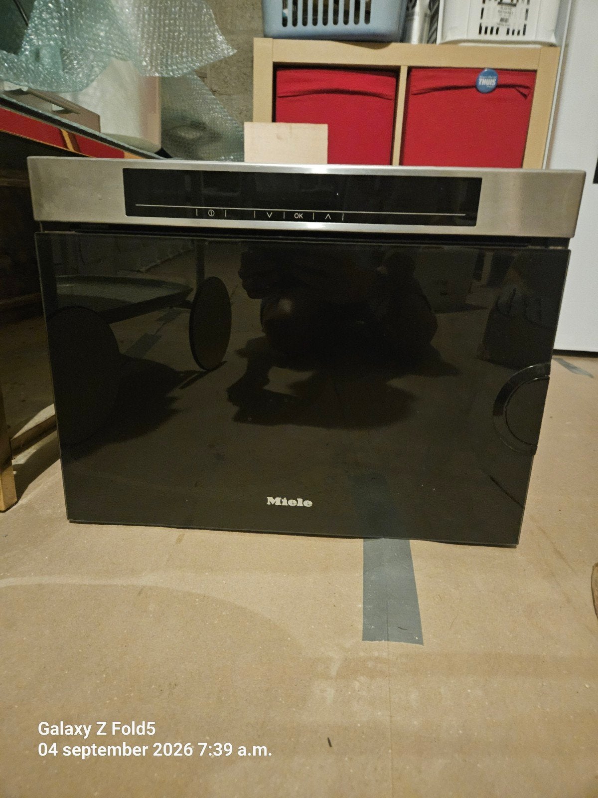 stoomoven Miele in perfecte staat., Elektronische apparatuur, Ovens, Ophalen, Miele, Vrijstaand, Stoomoven