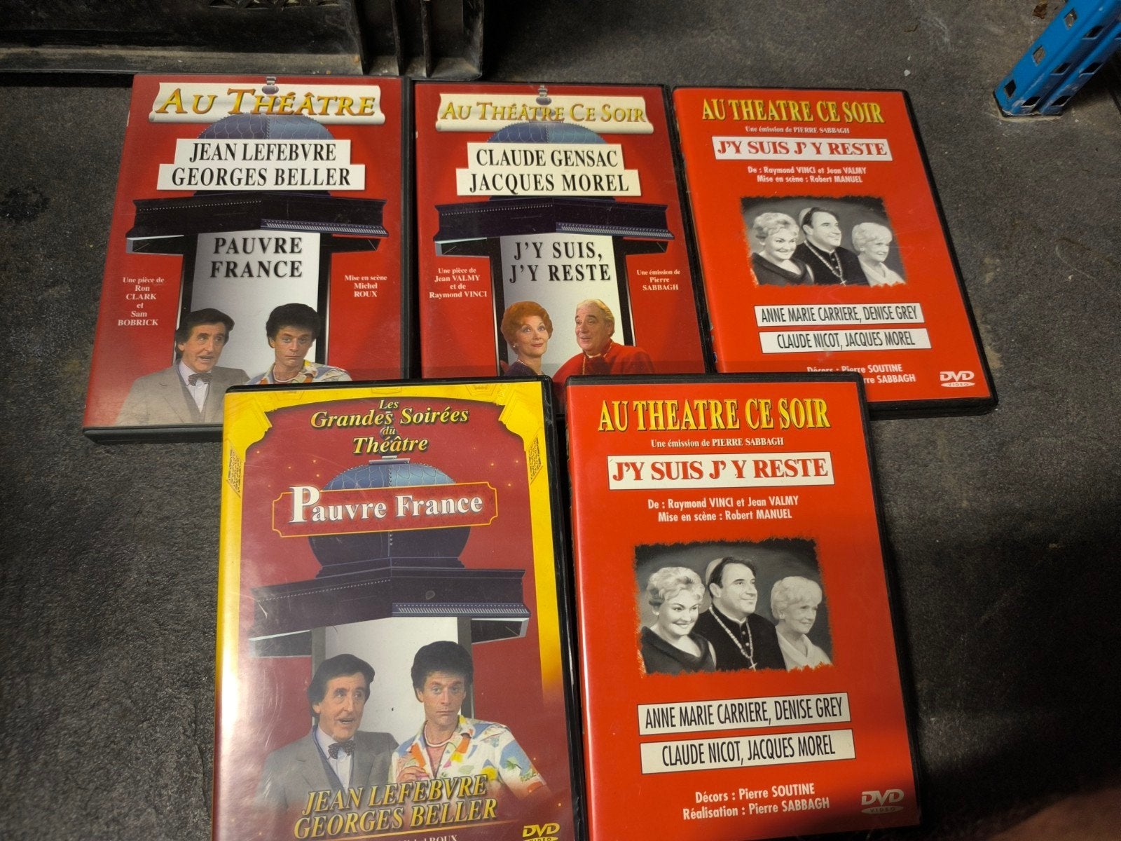 DVD Theatre, au théâtre ce soir, au théâtre, Enlèvement ou Envoi, Utilisé