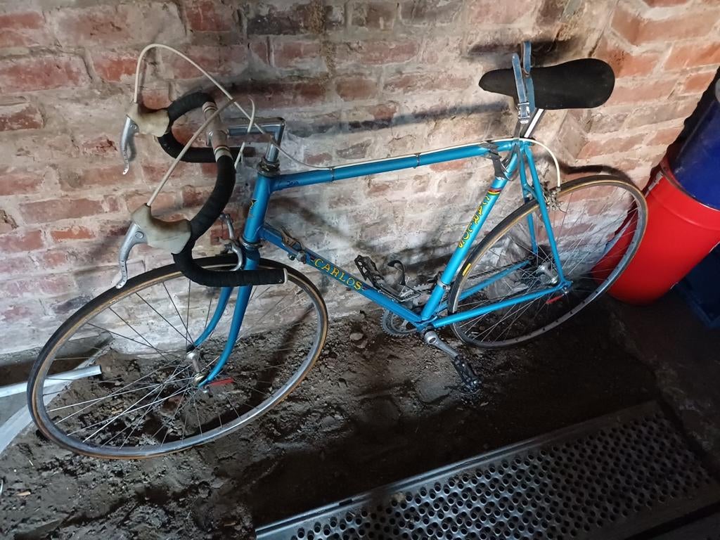 Retro Carlos coursfiets, Fietsen en Brommers, Ophalen, Zo goed als nieuw