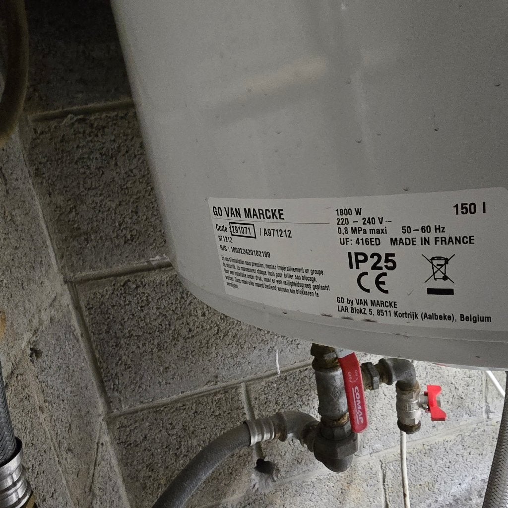Boiler van Mark, Bricolage & Construction, Chauffe-eau & Boilers, Moins de 3 ans, Enlèvement, 100 litres ou plus, Boiler