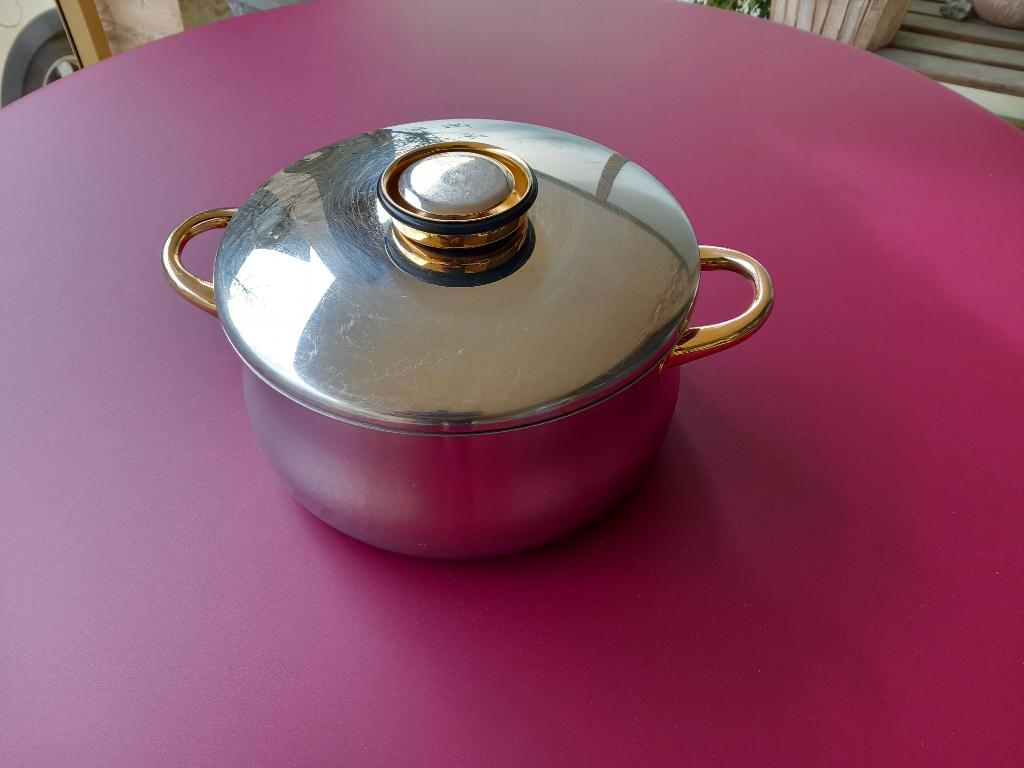 Kom "DEMEYERE", inox 18/10, Inox, Gebruikt, Keramische plaat, Ophalen