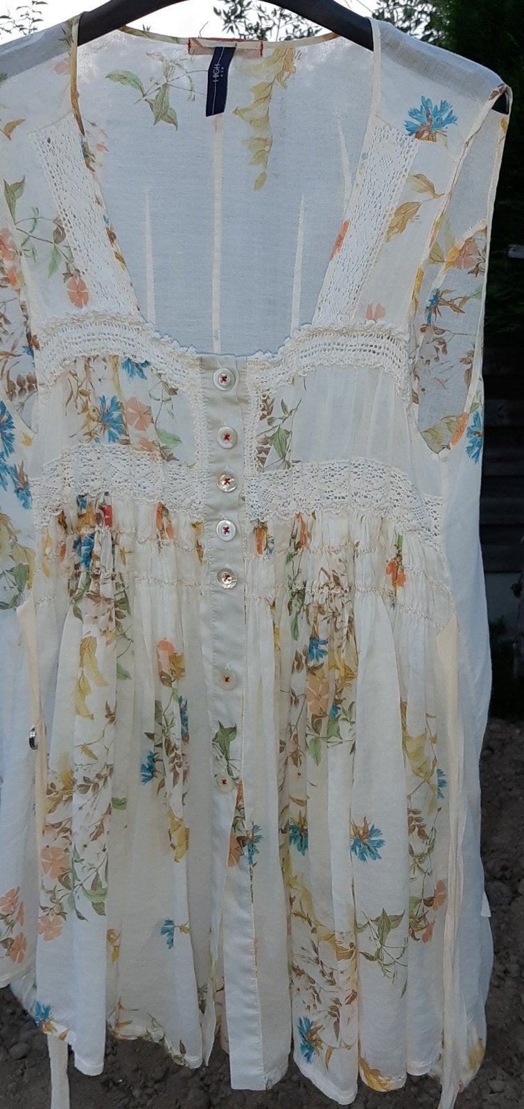 Fleurig Topje/Bloesje - Maat 34 - *HIGH use* - Zgan, Ophalen, Maat 34 (XS) of kleiner