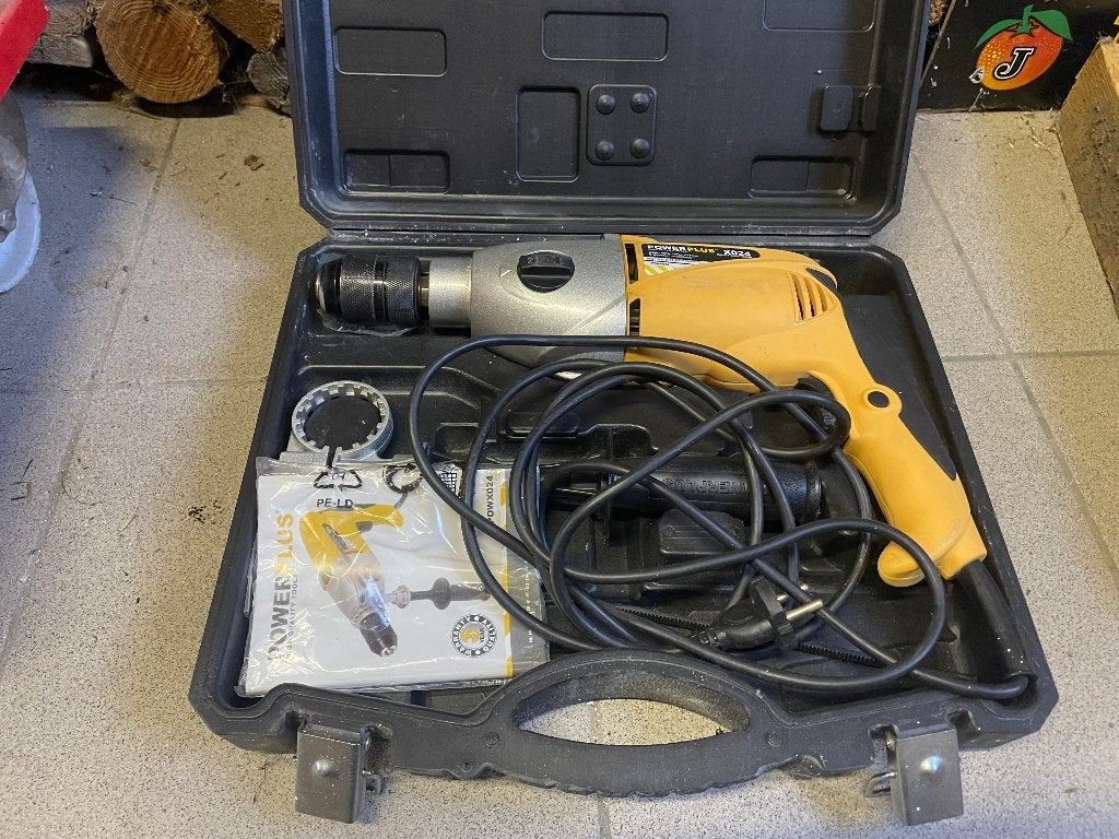 **Powerplus klopboormachine POWX024, Bricolage & Construction, Enlèvement, Comme neuf, Perceuse, Mécanisme de percussion