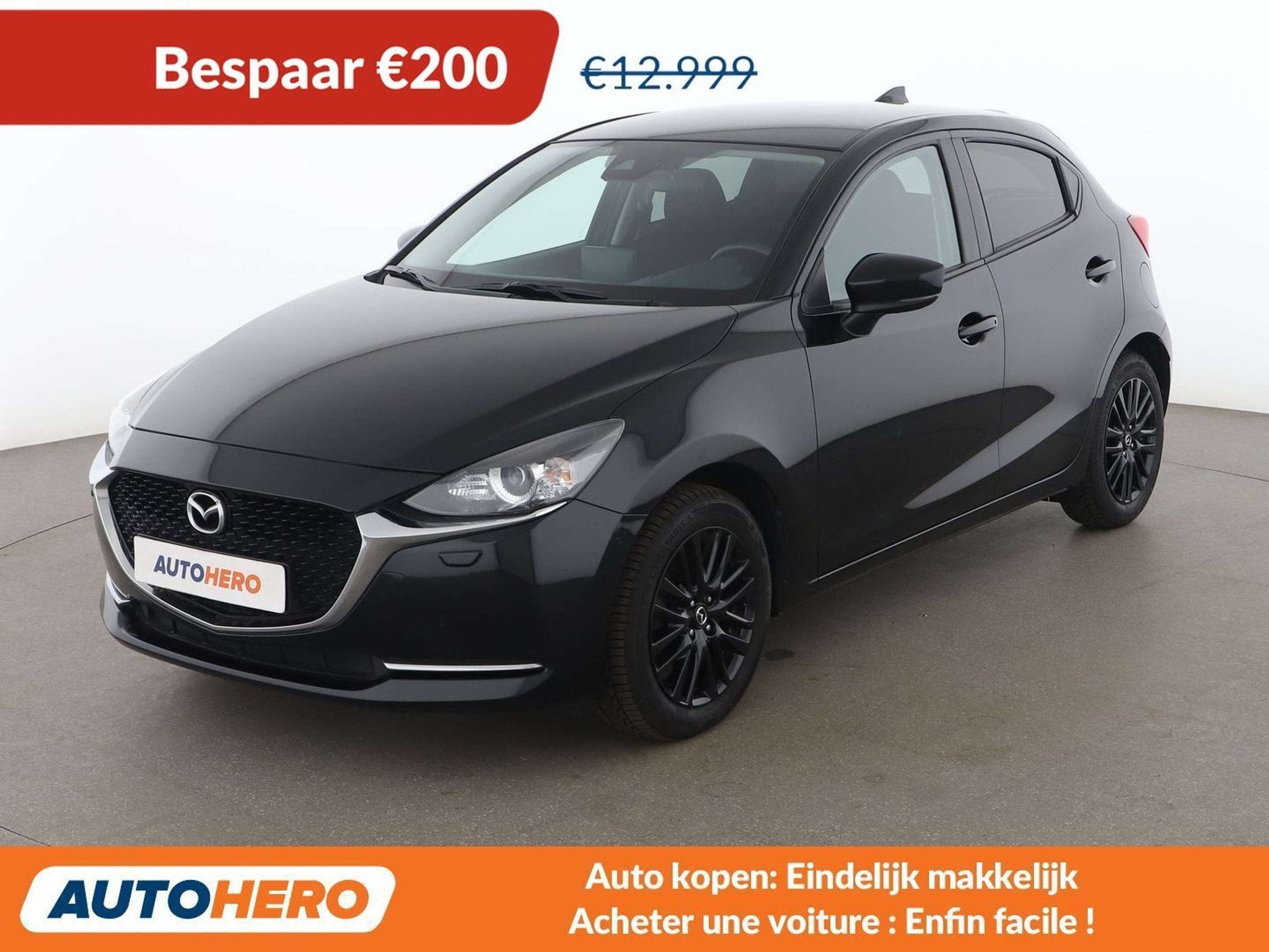 Mazda 2 1.5 e-Skyactiv-G Mild-Hybrid Homura (bj 2023), Auto's, Voorwielaandrijving, Gebruikt, Stadsauto, Stof