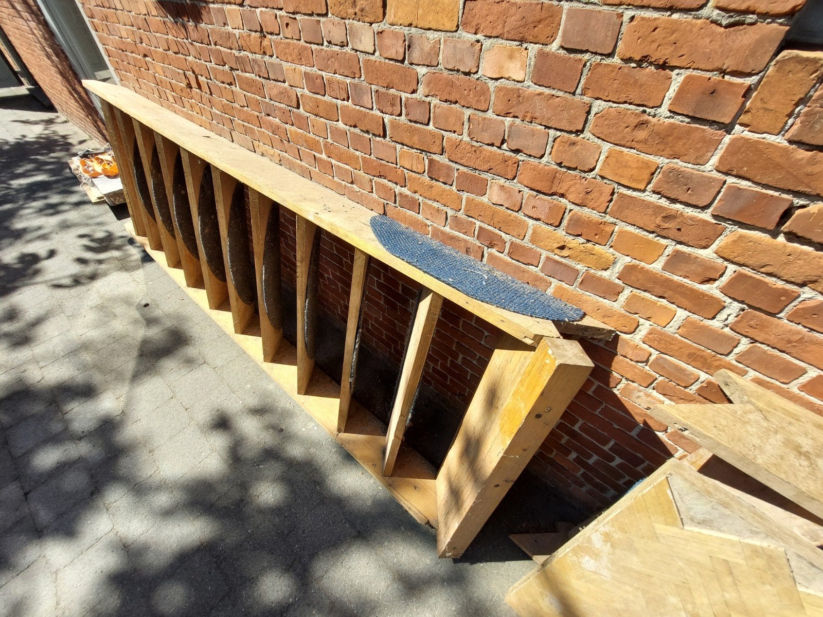 Houten trap gratis, Ophalen, Trap
