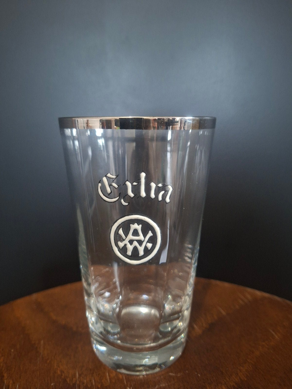 Verre émaillé Westmalle ancien., Collections, Enlèvement