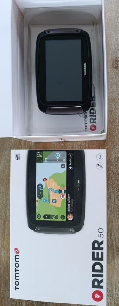 TomTom Rider 50.Zo goed als nieuw., Motoren, Accessoires | Navigatiesystemen, Ophalen