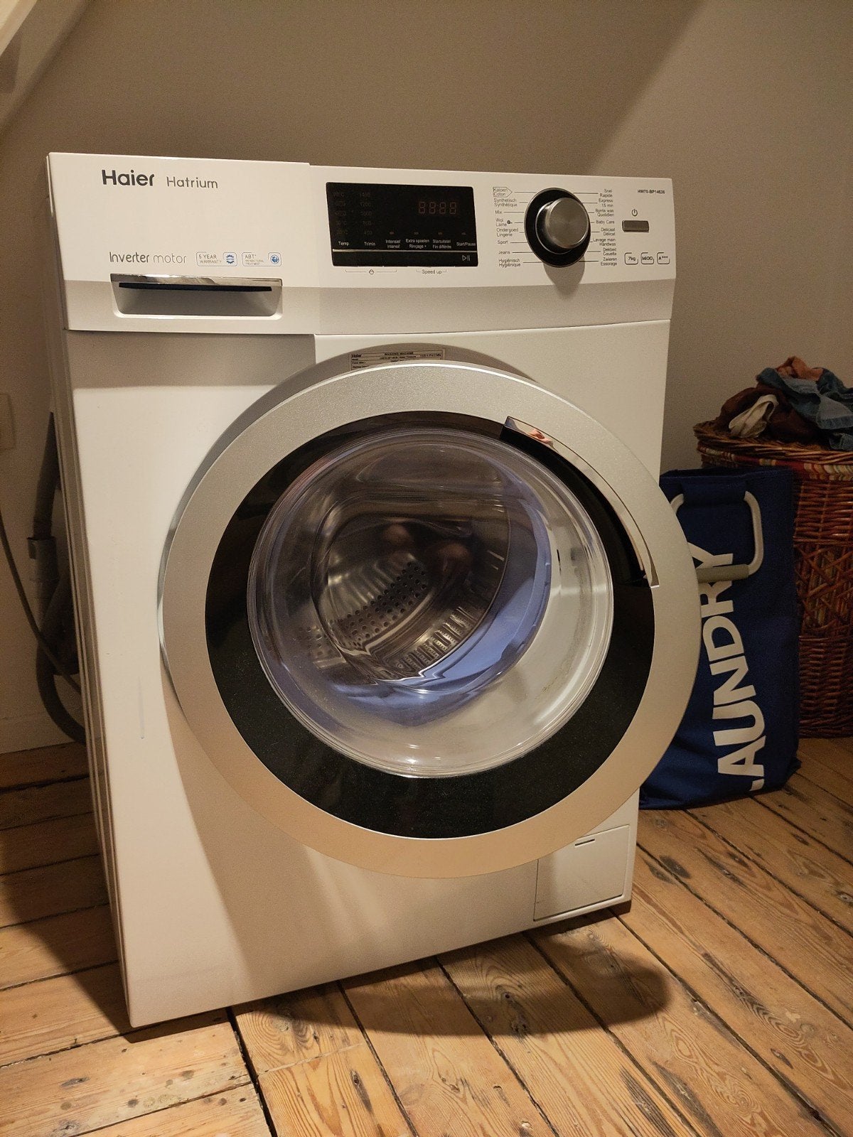 wasmachine schaarbeek (op te halen), Elektronische apparatuur, Wasmachines, 6 tot 8 kg, Ophalen, Gebruikt, Energieklasse A of zuiniger