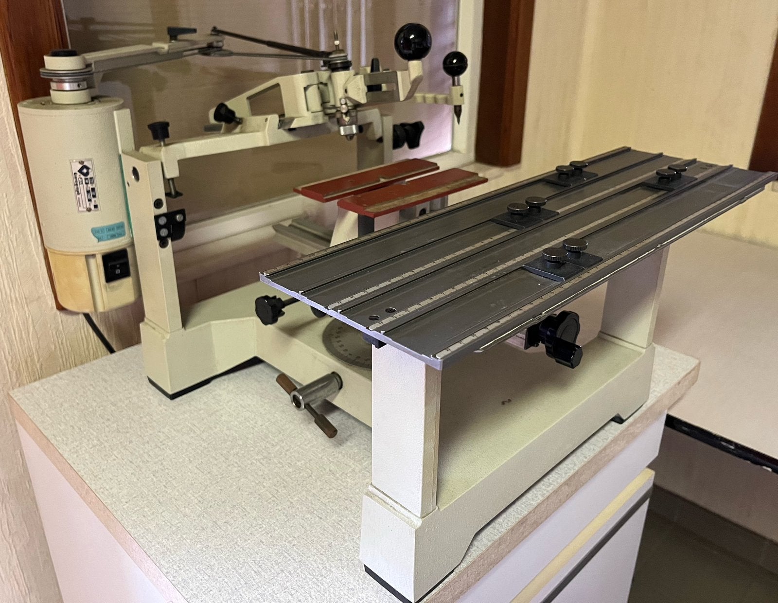 Graveermachine Gravograph ITM32308 Niet veel gebruikt, Bricolage & Construction, Outillage | Fraiseuses, Enlèvement, Comme neuf