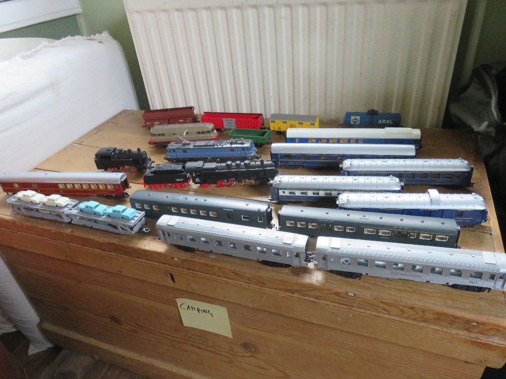 train miniature HO, Comme neuf, Enlèvement, Courant continu, Set de Trains