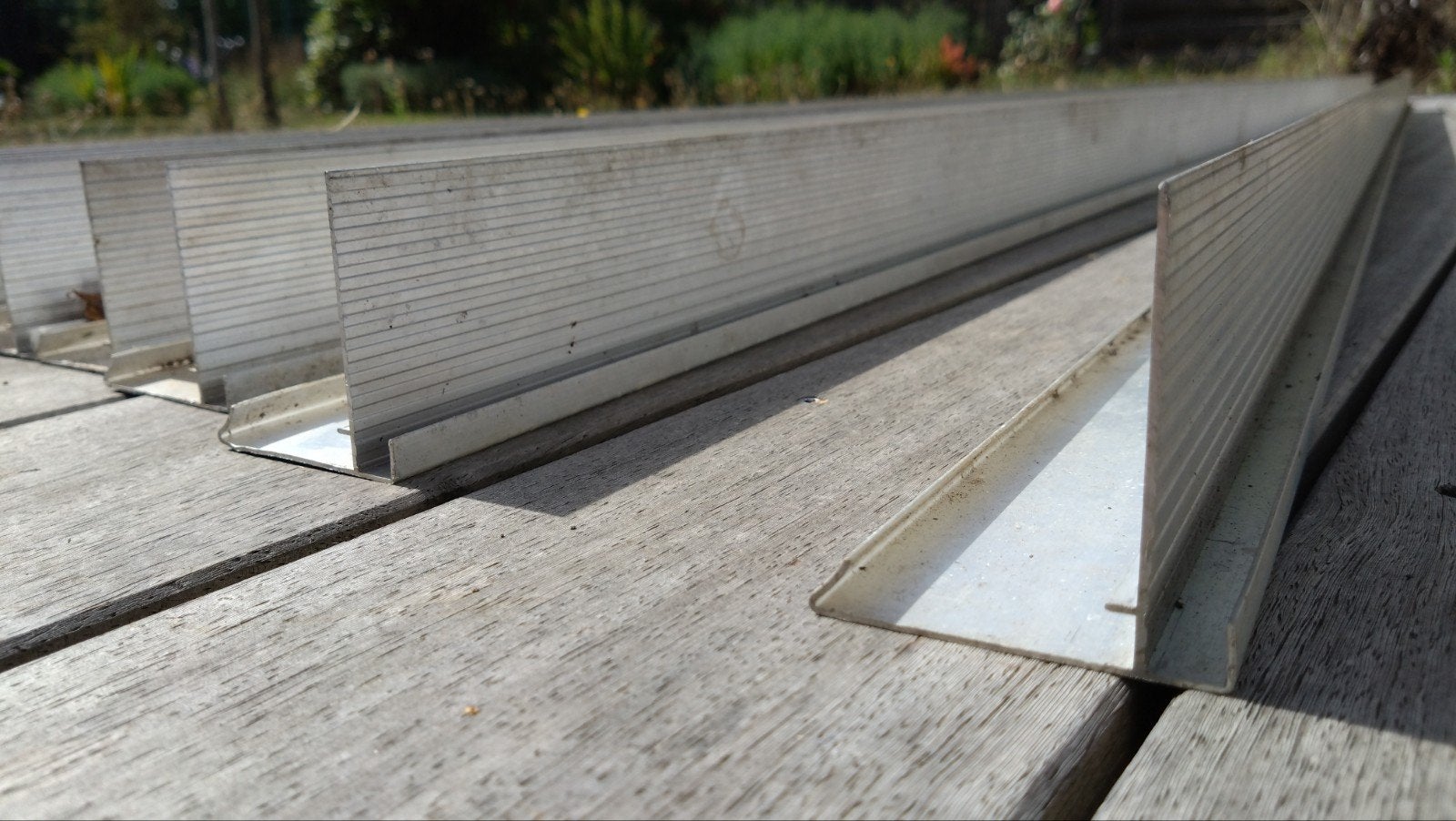 Aluminium dakrandprofiel 60x64mm 20 meter + 3 hoeken, Doe-het-zelf en Bouw, Metalen, Ophalen, Nieuw, Aluminium