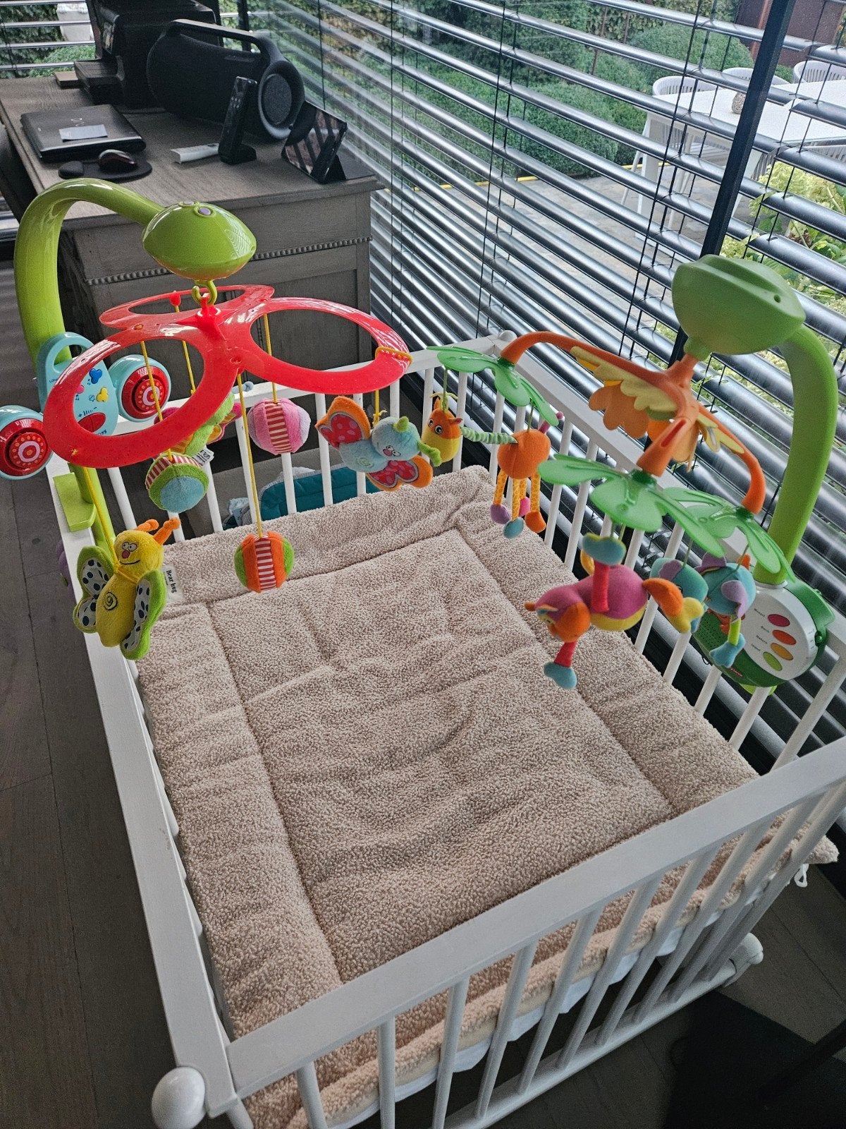 mooi wit park box voor baby COMPLEET, Enlèvement