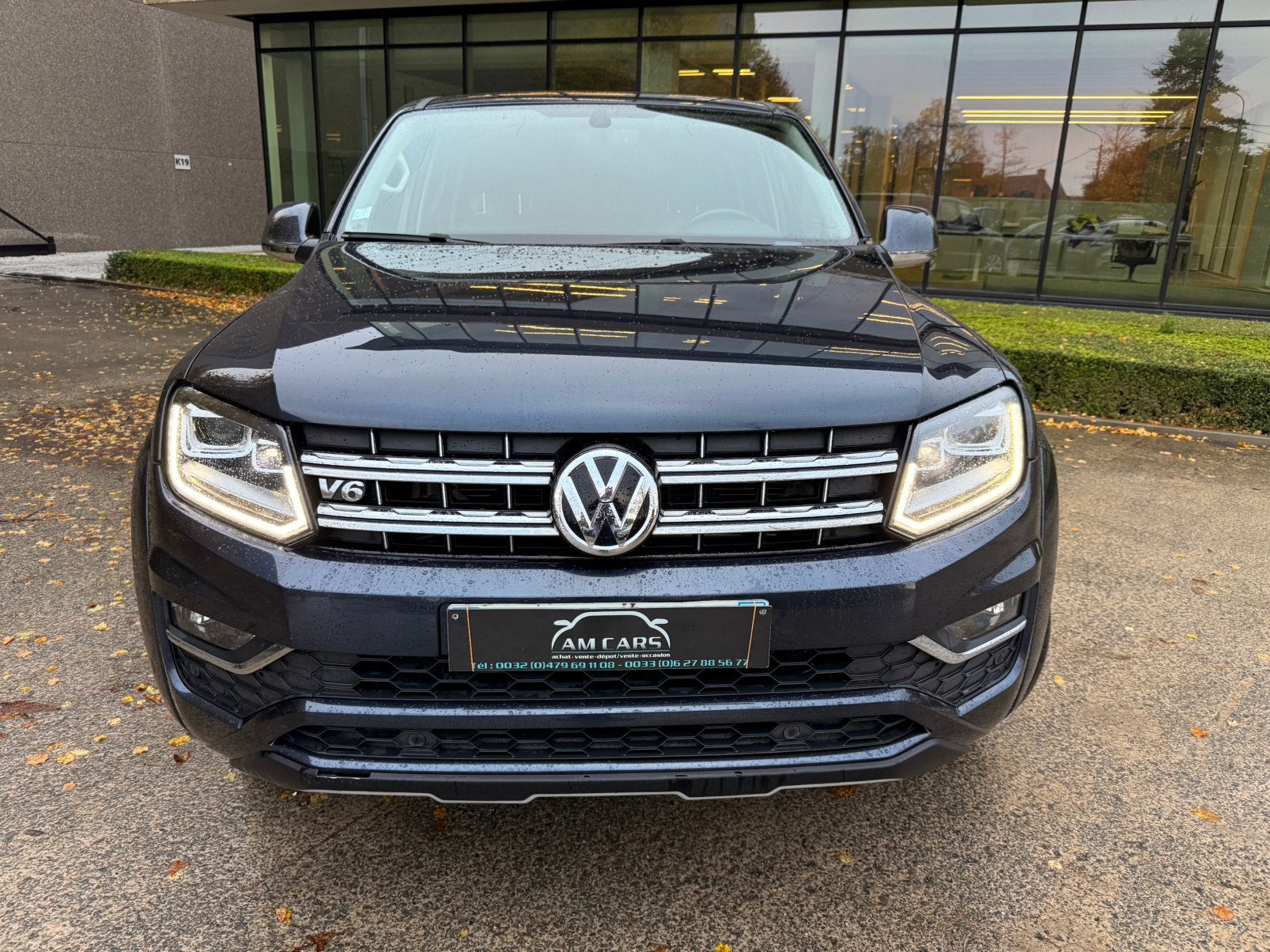 VW AMAROK 3.0 TDI 4 MOTION, Auto's, Automaat, 4 deurs, Blauw, Leder