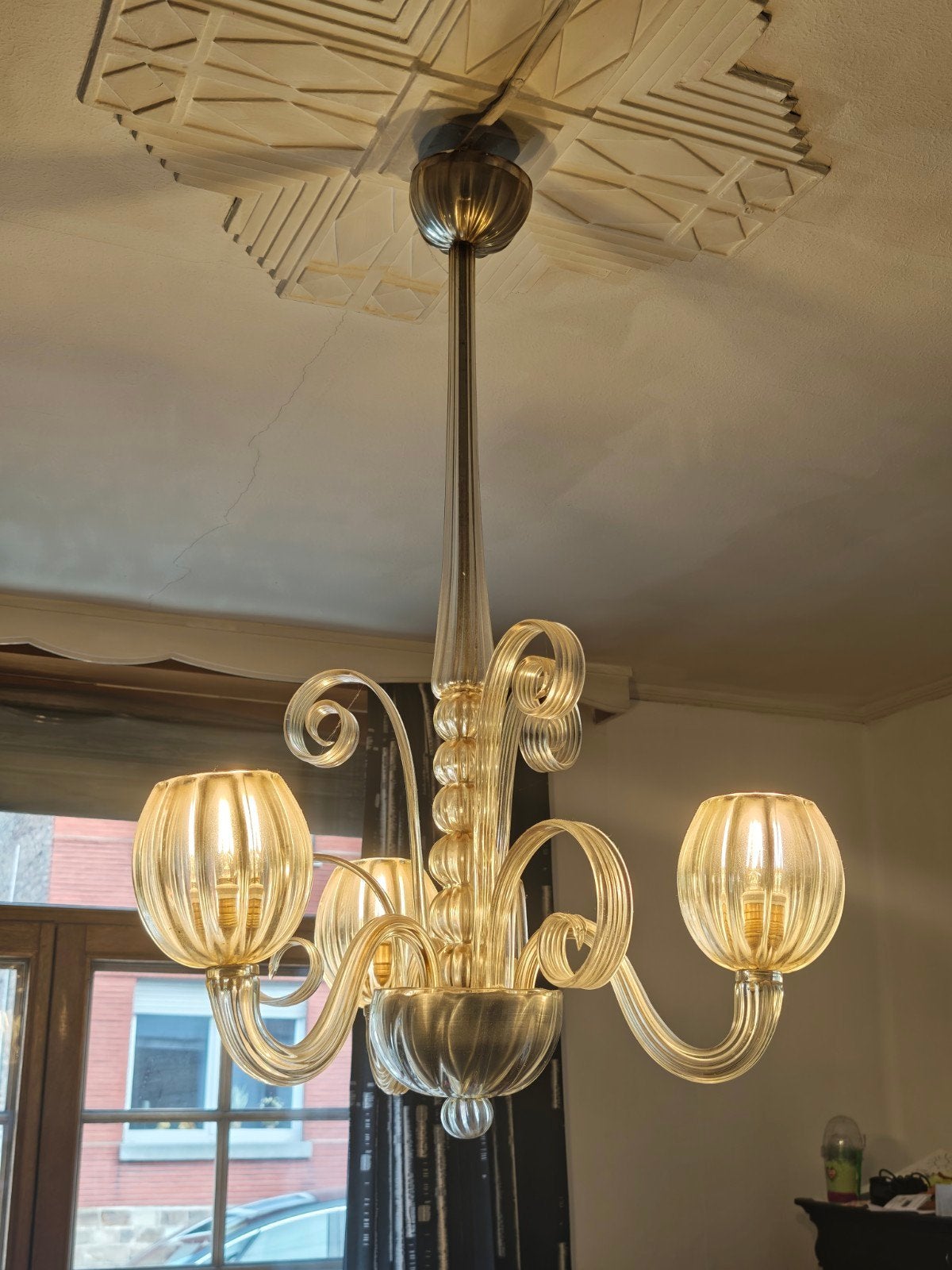 Lustre ancien, Enlèvement