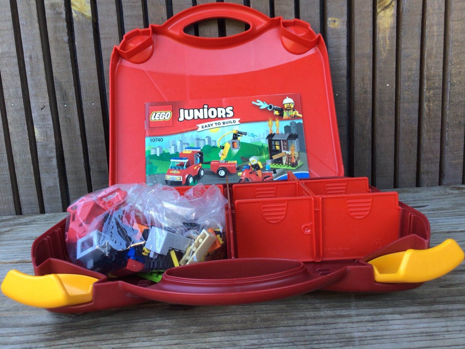 Lego junior brandweer - 10740, Kinderen en Baby's, Speelgoed | Duplo en Lego, Ophalen, Overige thema's, Lego, Zo goed als nieuw