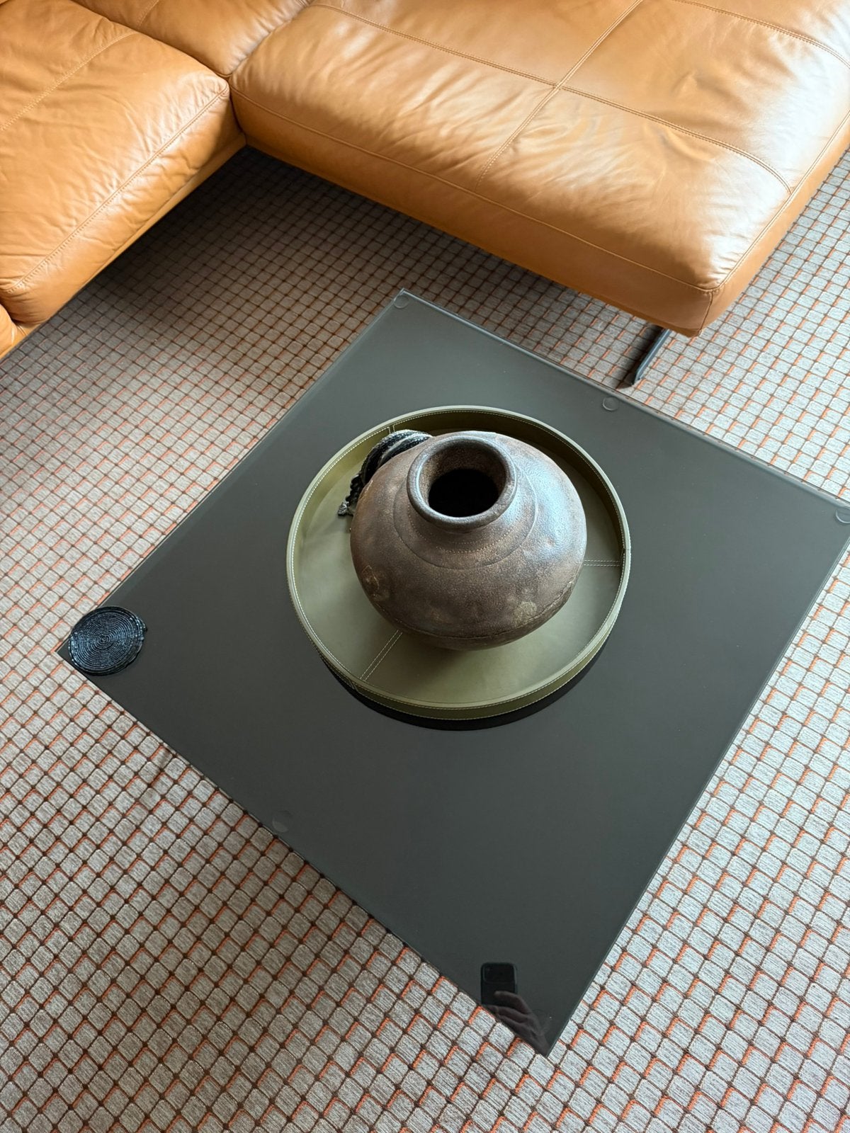Salontafel 80x80cm / 44cm hoog, Huis en Inrichting, Tafels | Salontafels, Ophalen, 50 tot 100 cm, Design, Vierkant