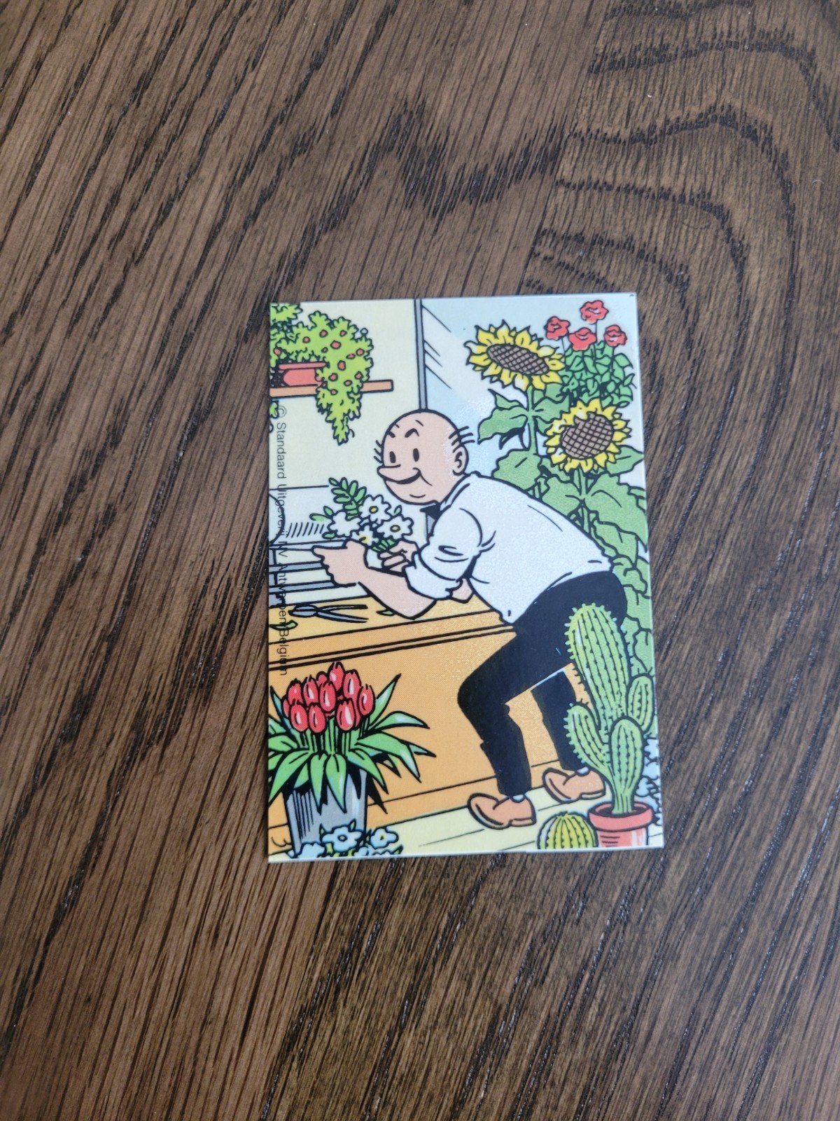 oude sticker suske en wiske, Hobby en Vrije tijd, Ophalen of Verzenden