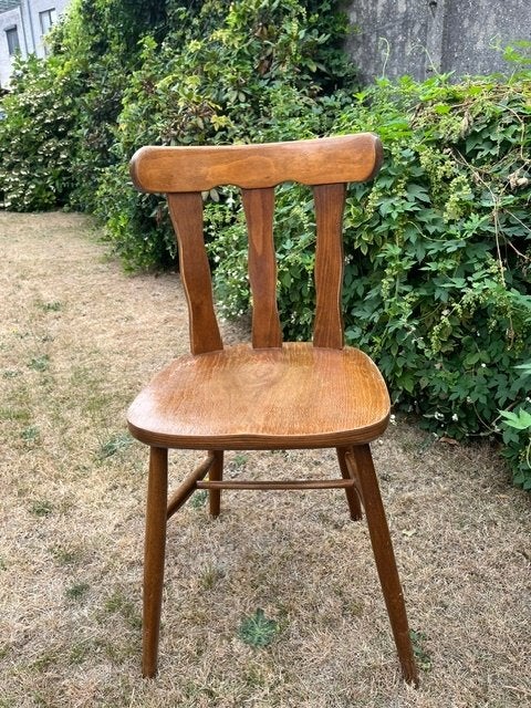 Houten stoelen, Ophalen, Gebruikt, Bruin, Vijf, Zes of meer stoelen