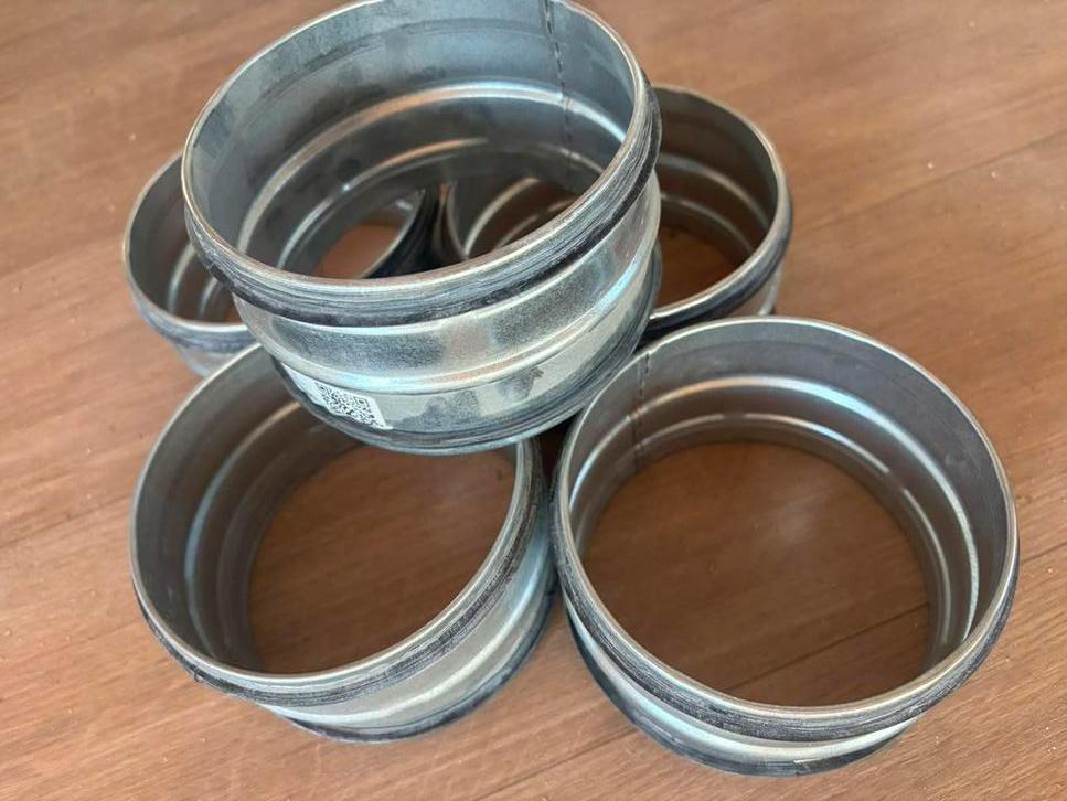 5 koppelstukken, zehnder TVA-P 90 verbindingselement, Doe-het-zelf en Bouw, Ophalen, Nieuw