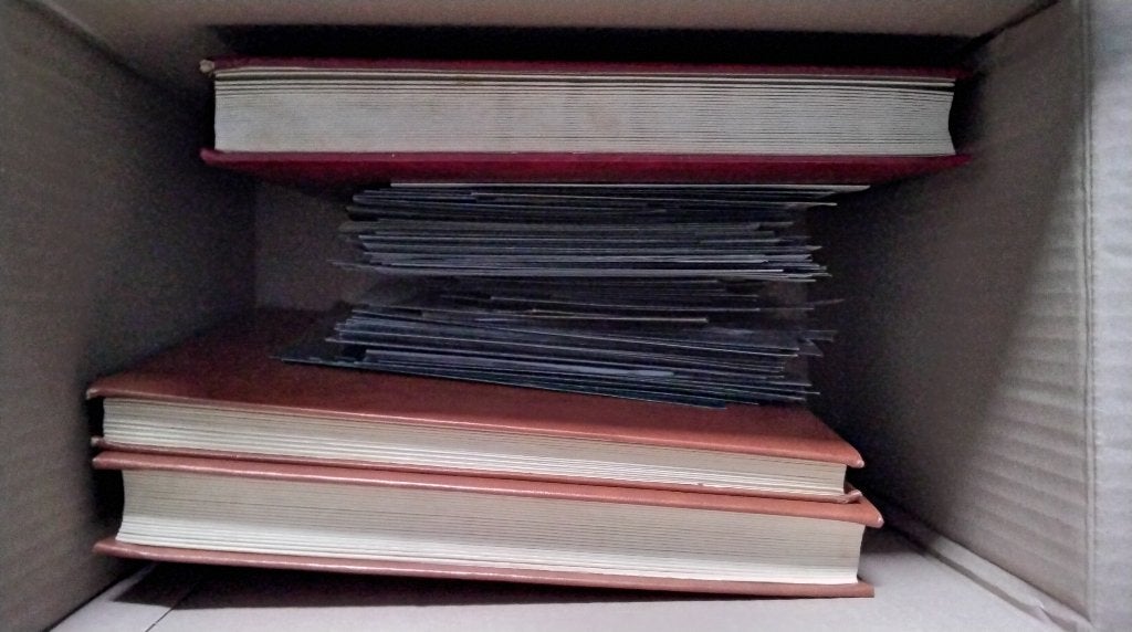 Doos diverse landen **/*/gestempeld., Postzegels en Munten, Ophalen of Verzenden