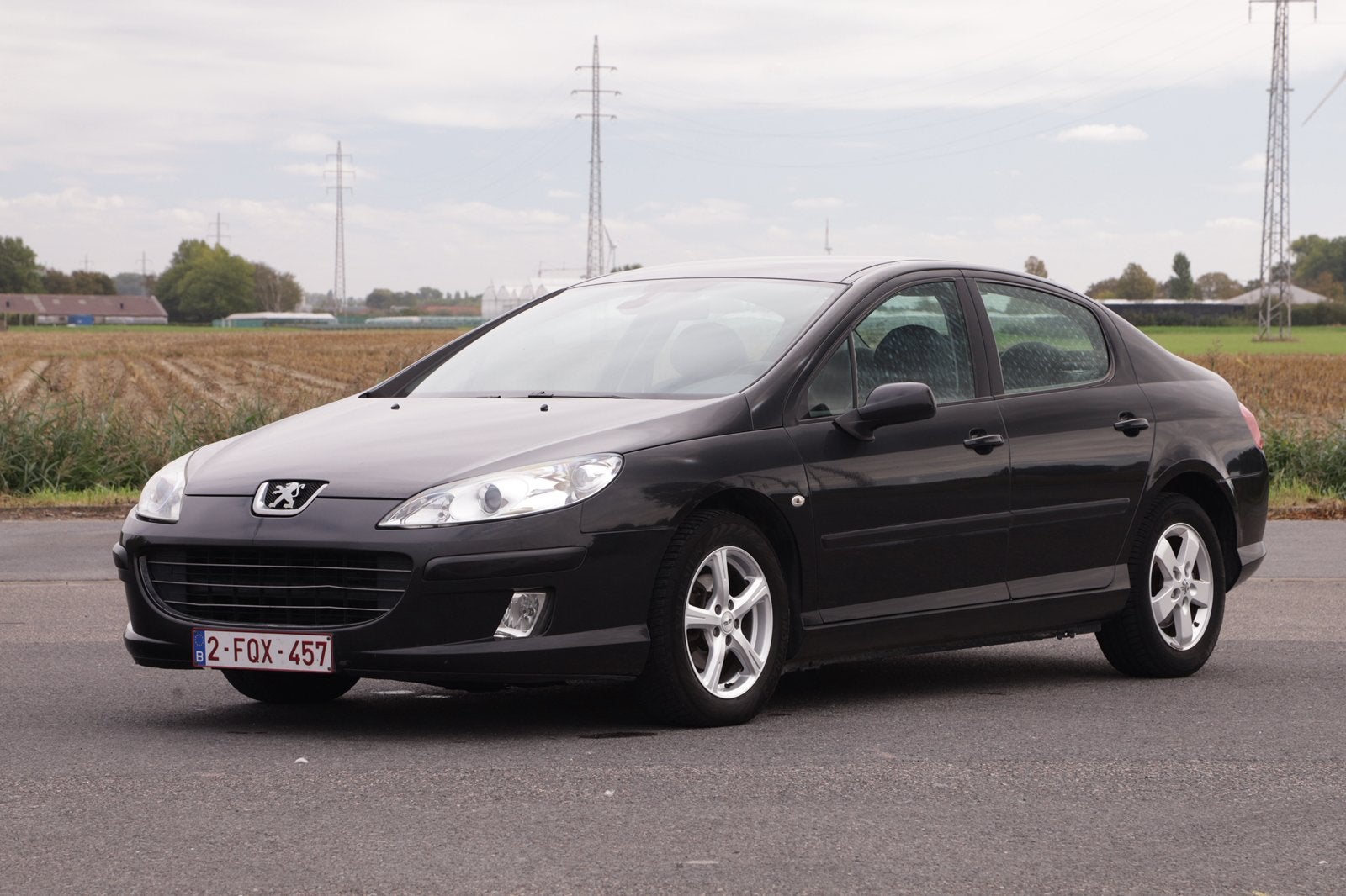 Peugeot 407 - 2007, Autos, Cuir, 4 portes, Boîte manuelle, Noir