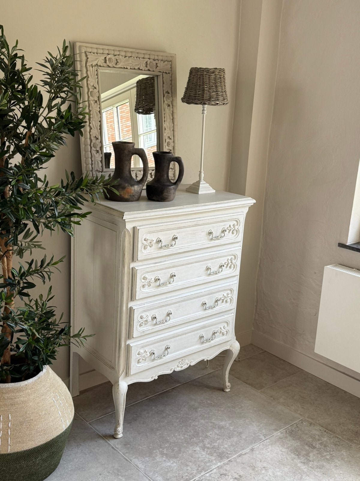 Belle commode 4 tiroirs - Mooie ladenkast 4 lades, 3 ou 4 tiroirs, 25 à 50 cm, Enlèvement, Utilisé