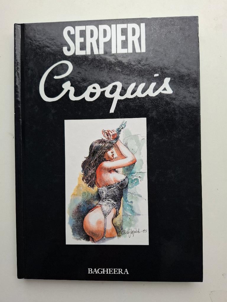 HORS SERIE SERPIERI "CROQUIS" RECUEIL ILLUSTRATIONS EO 1995, Livres, Une BD, Enlèvement ou Envoi, Comme neuf