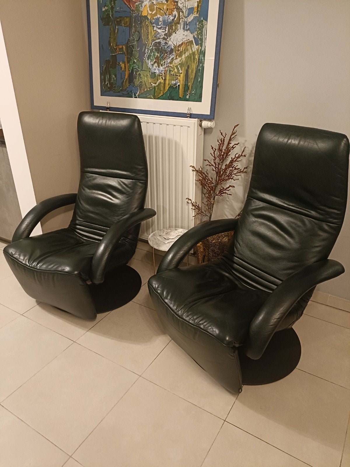 2 fauteuils + canapé 2 places JORI Yoga authentiques JR-7360, 75 à 100 cm, Quatre personnes ou plus, Comme neuf, Enlèvement
