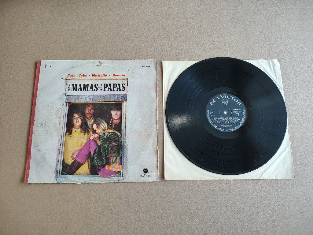 Vinyl LP: The Mamas & The Papas (1966), Envoi, 12 pouces, LP