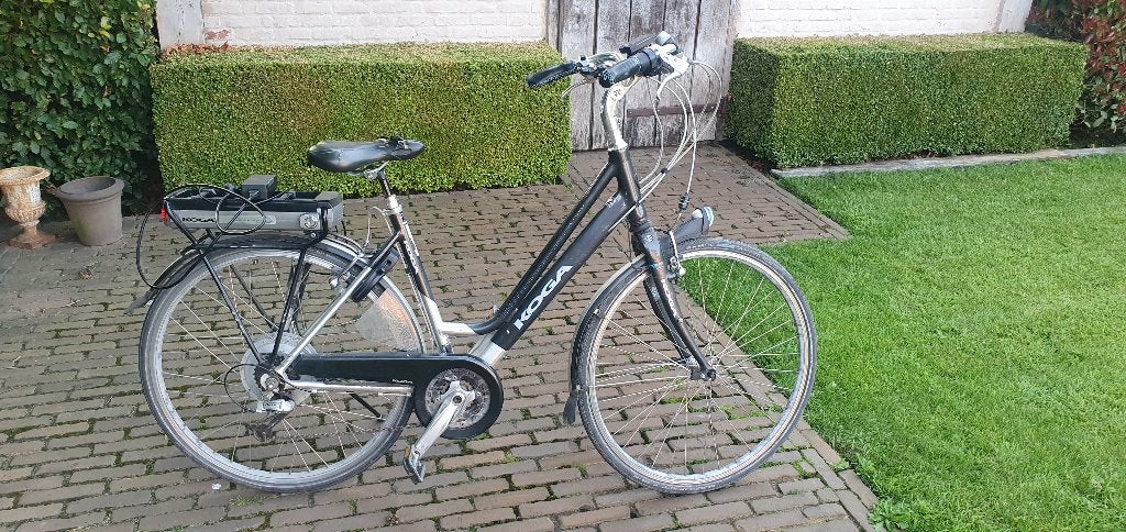 Elektrische damesfiets Koga, Fietsen en Brommers, Elektrische fietsen, Minder dan 30 km per accu, Gebruikt, 51 tot 55 cm, Ophalen