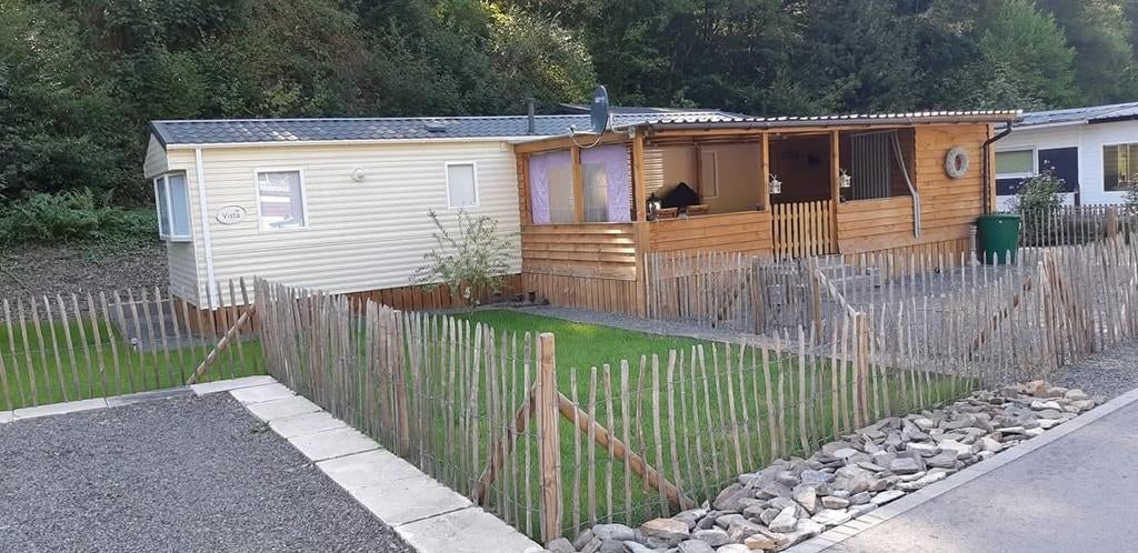 Stacaravan Abi Vista zomerversie met 3 slaapkamers, Caravans en Kamperen, Stacaravans