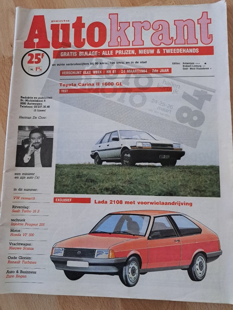 AUTOKRANT - autotijdschriften, Boeken, Ophalen of Verzenden, Algemeen, Zie beschrijving