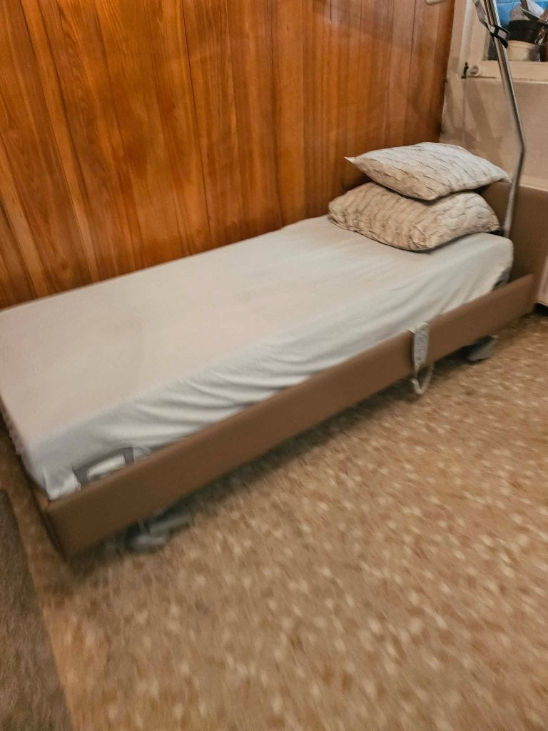 Hoog laag bed, Ophalen, Nieuw, Eenpersoons, Verstelbaar