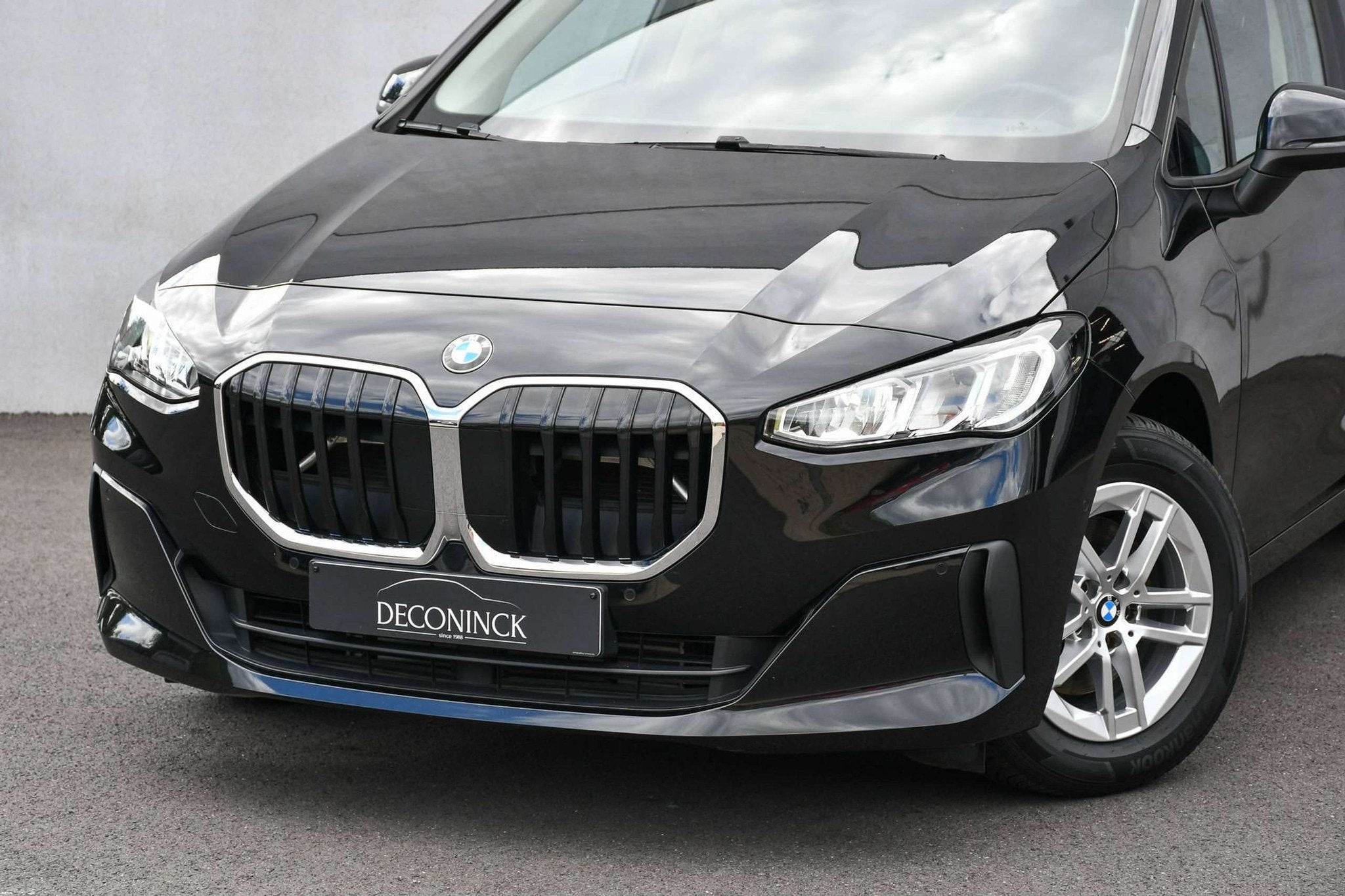 BMW 2 Serie 218 Active Tourer *WIDESCREEN*CARPLAY*LED*LEDER*, Auto's, Gebruikt, 136 pk, Zwart, 5 zetels
