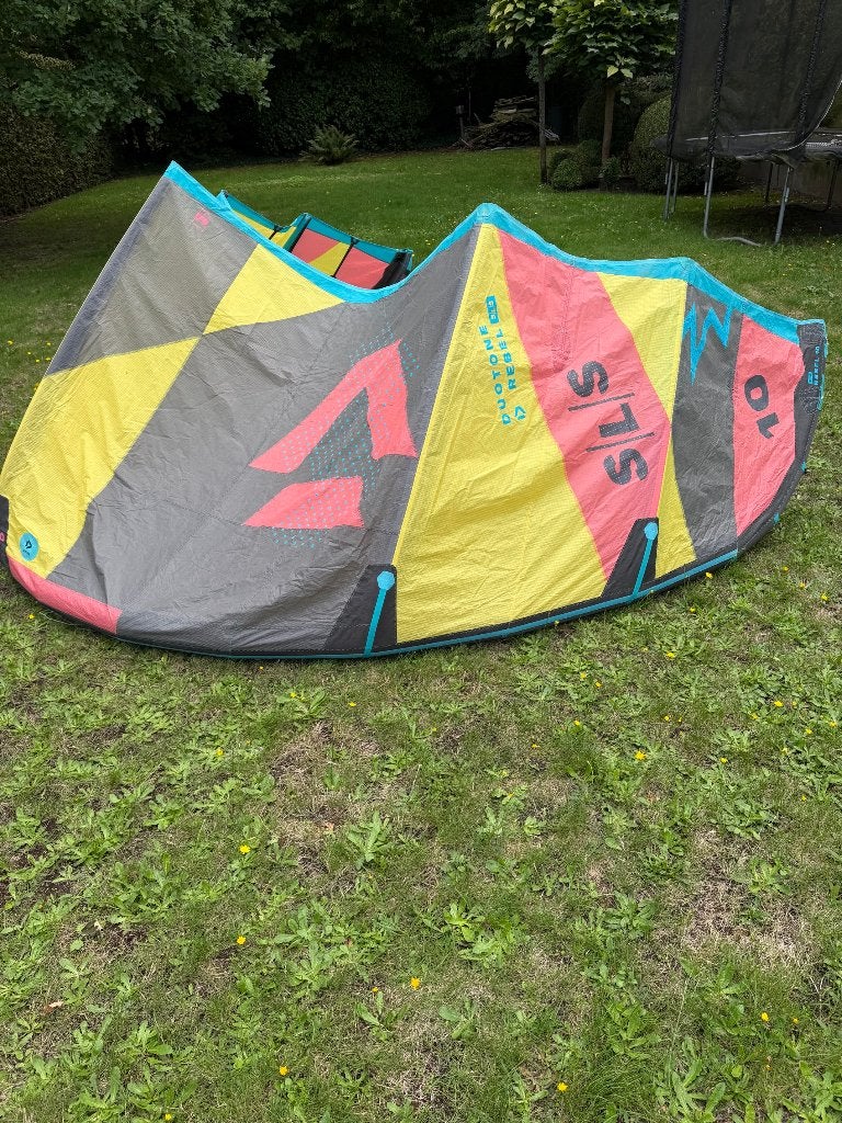Duotone Rebel SLS 10 m2 kite te koop, Sports nautiques & Bateaux, Kitesurf, 10 m², Utilisé, Kite, Enlèvement